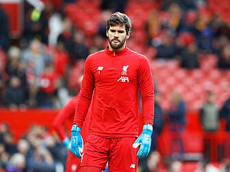 Alisson ruled out of Liverpool...